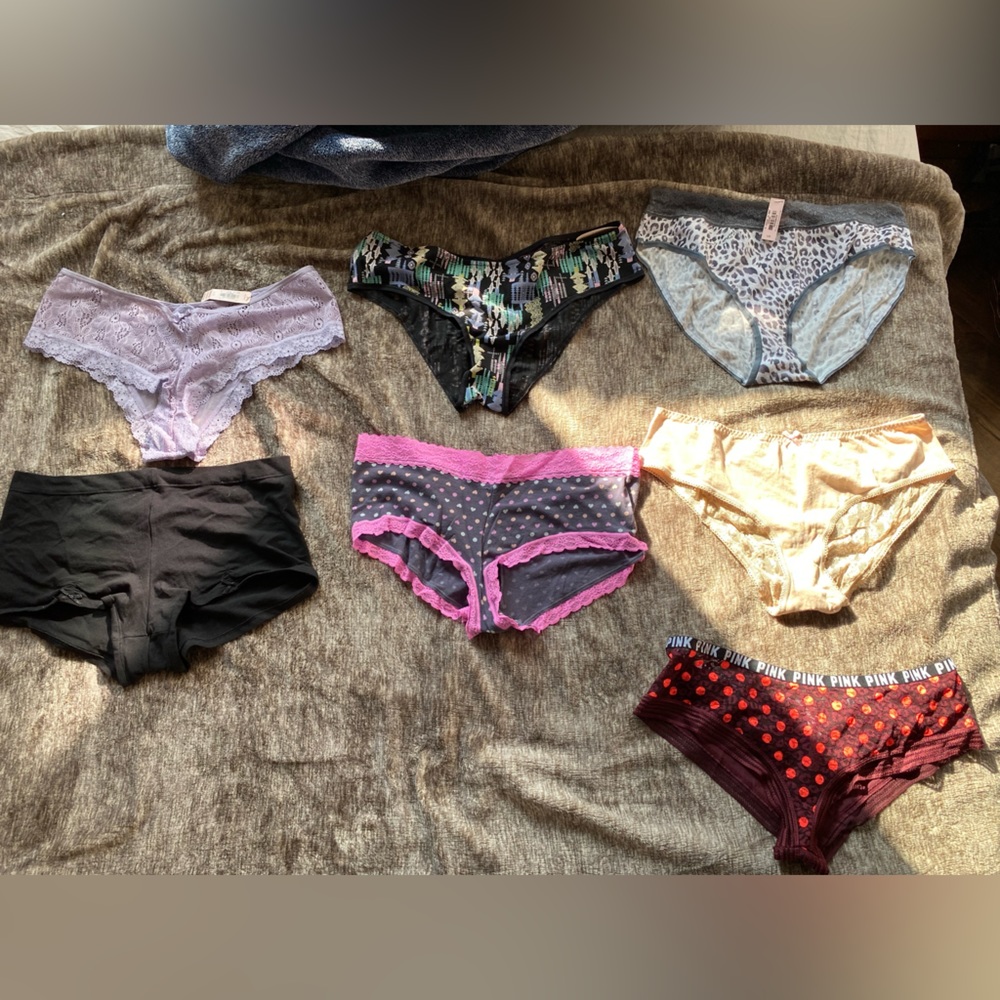 Victoria Secret Size L Underwear Panties Bulk